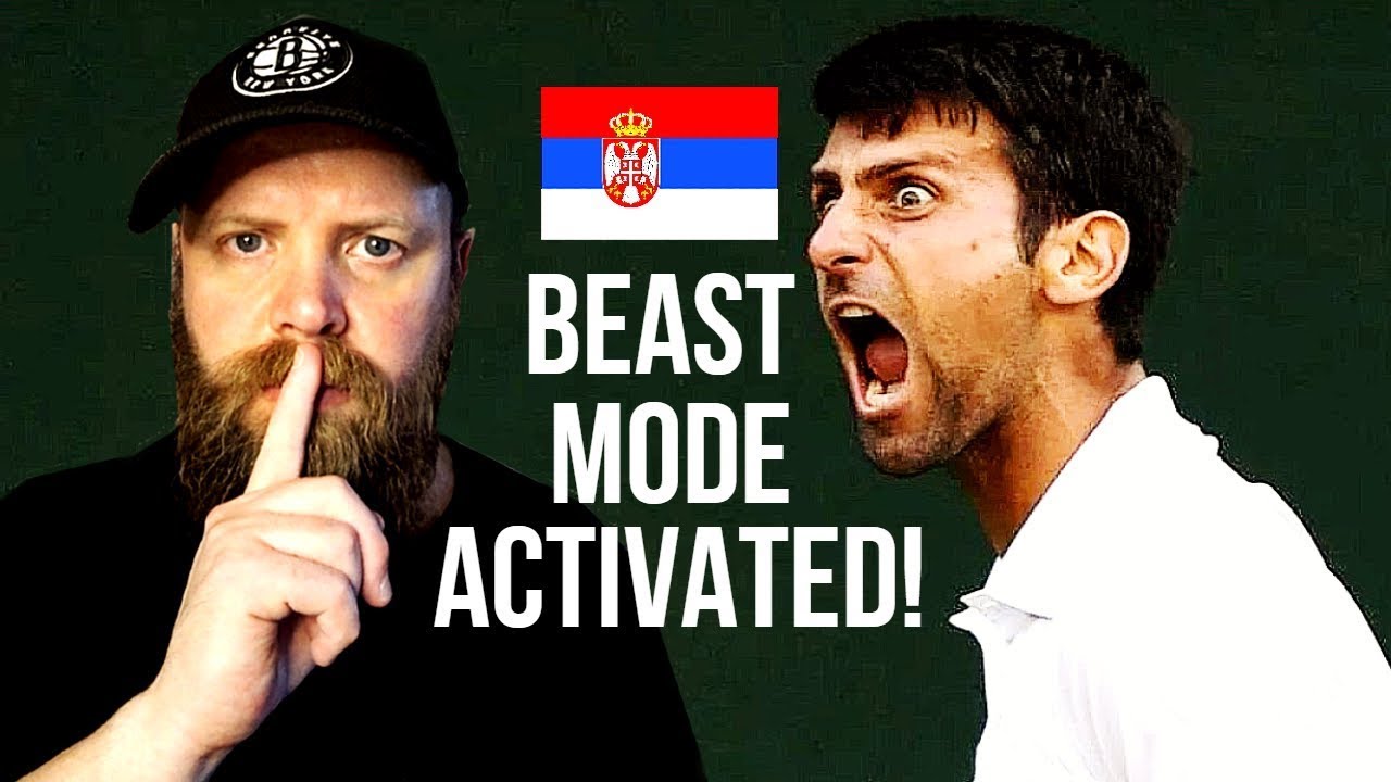 Novak Djokovic Silencing The Crowd Reaction   Reakcija Video