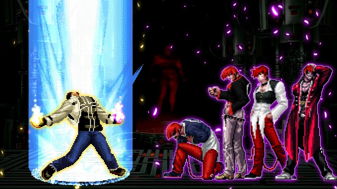 [KOF Mugen] Kyo-666 VS. Orochi Iori Team