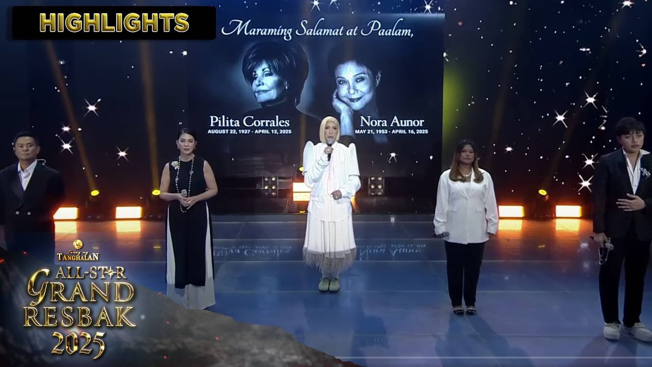 Showtime family, nagbigay-pugay sa mga Reyna Ng Tanghalan na sina Pilita at Nora | It’s Showtime