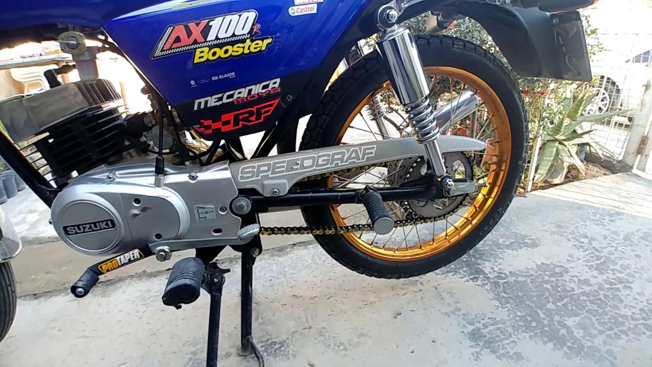 Mantenimiento A La Cadena De Transmisión ✓ Suzuki Ax100