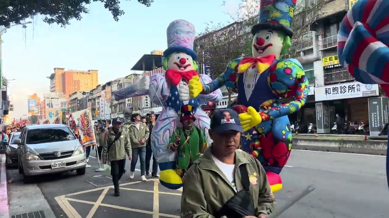 乙巳年艋舺青山宮正日遶境(朴子配天宮）