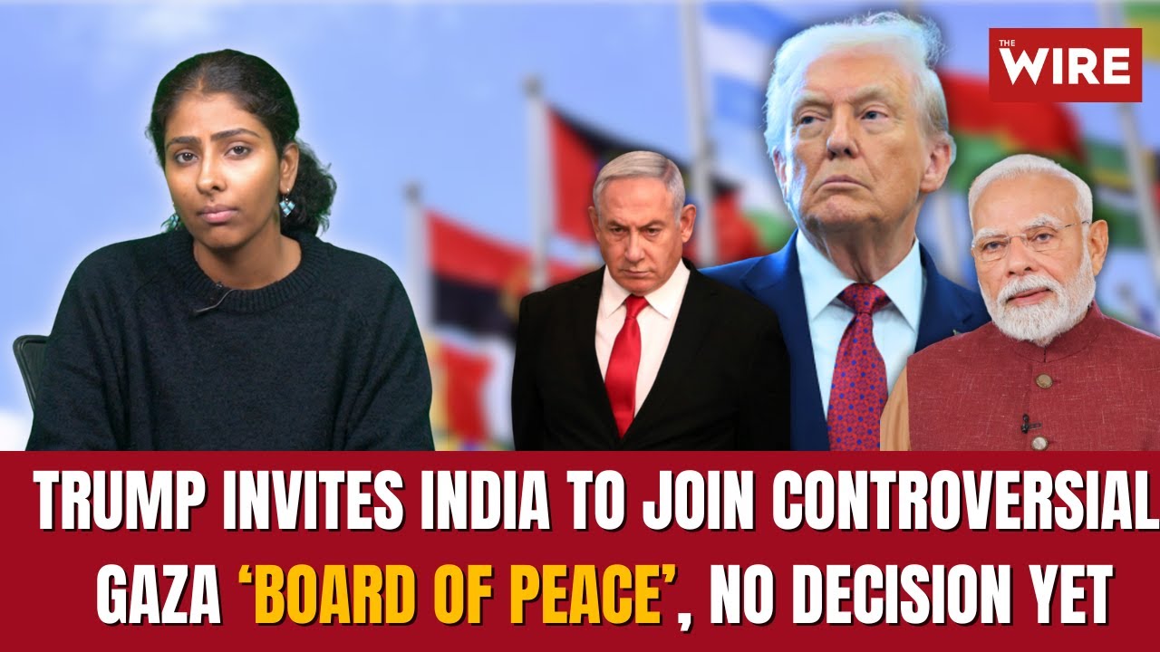 Trump Invites India to Join Controversial Gaza &lsquo;Board of Peace&rsquo;, No Decision Yet