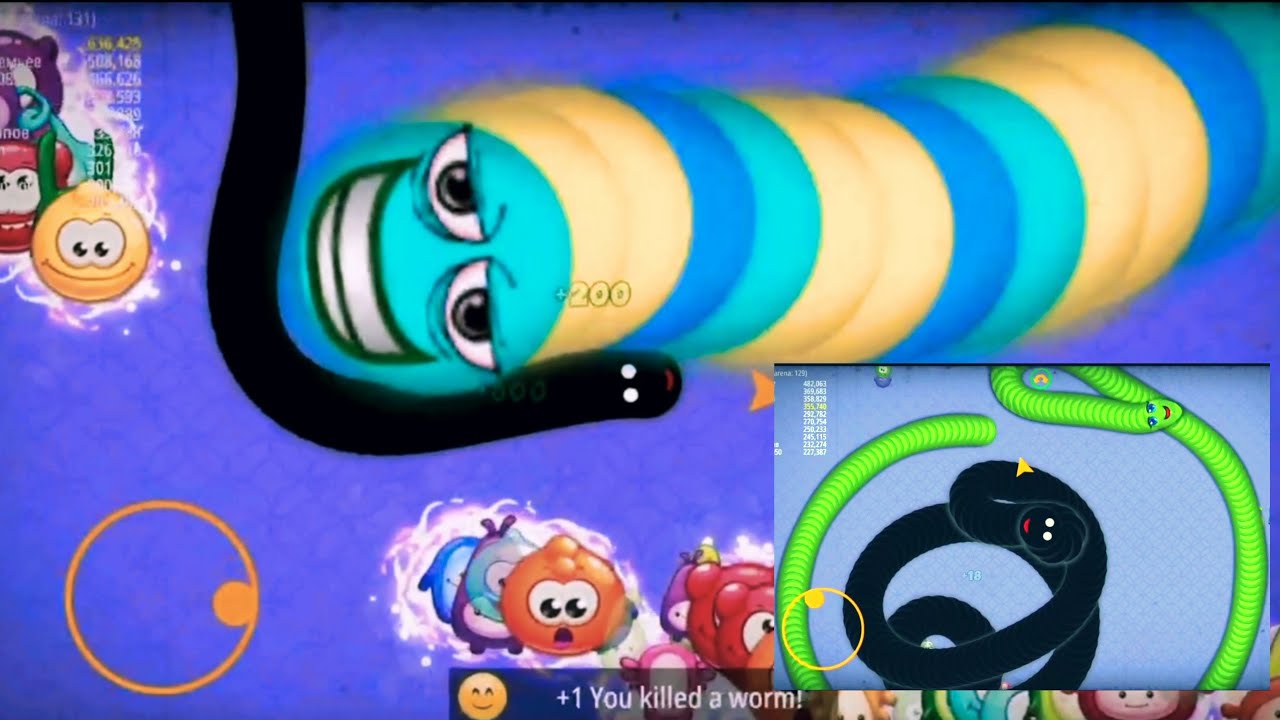 Best Android Games | WormsZone online | google snake game | play snake | BigRm