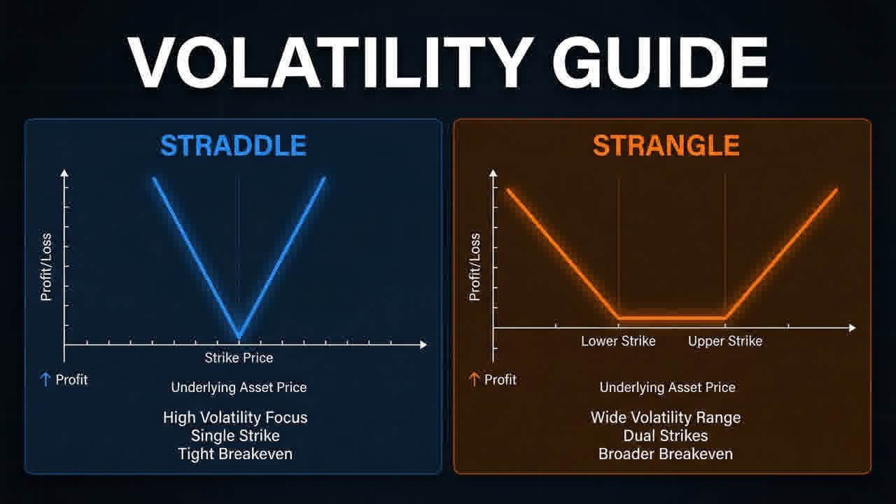 Straddle vs Strangle: Volatility Strategy Comparison & Guide