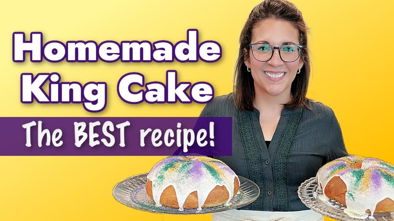 How to Make King Cake | A Mardi Gras Favorite! 👑