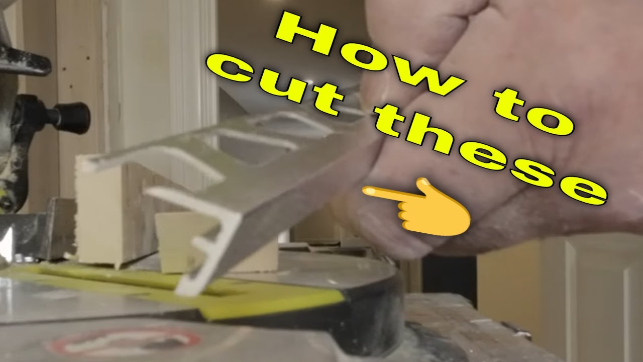 Clean cut metal tile trim, here is how.