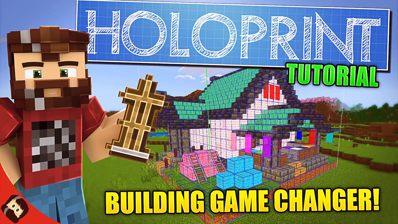 Make Survival Building EASY Using HOLOPRINT | Holoprint Tutorial