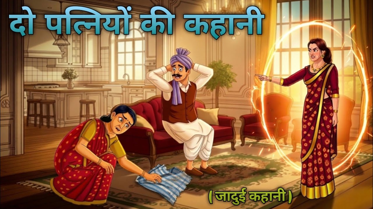 दो पत्नियों की कहानी| Bedtime Stories|FairyTale|Moral Stories|Hindi Kahaniya|Hindi Story|Kahaniya 