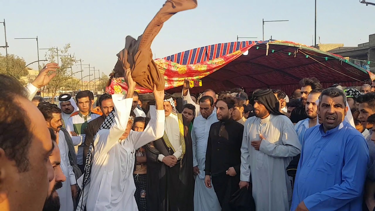 بحضور السيد  الشيخ حسين منشد البخاتي