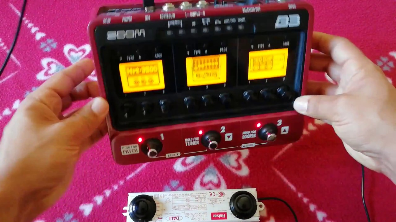 FOOTSWITCH CASEIRO!! ZOOM B3/G3