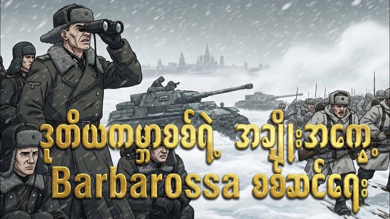ဒုတိယကမ္ဘာစစ်ရဲ့ အချိုးအကွေ့ Barbarossa စစ်ဆင်ရေး