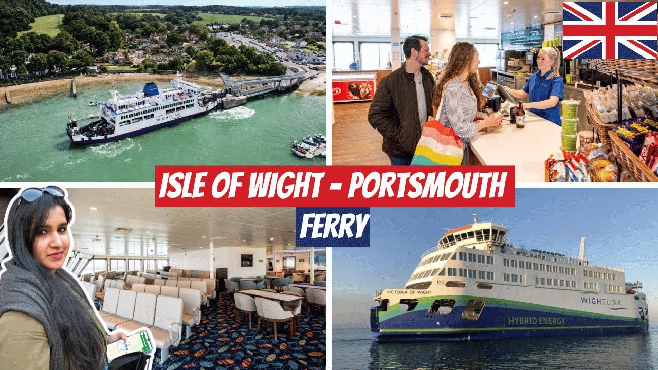 Isle of Wight to Portsmouth Ferry | Complete Crossing Guide & Experience | 4K - Ep 16