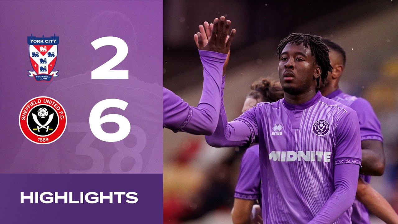 York City 2-6 Sheffield United | Pre-season highlights