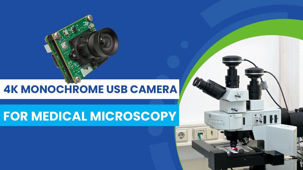 4K Monochrome USB camera for medical microscopy | e-con Systems