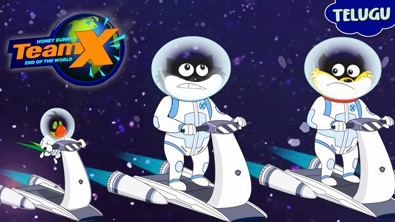 Honey Bunny Team X End Of The World | New Movie in Telugu | Kids Cartoon | YO Kids Telugu