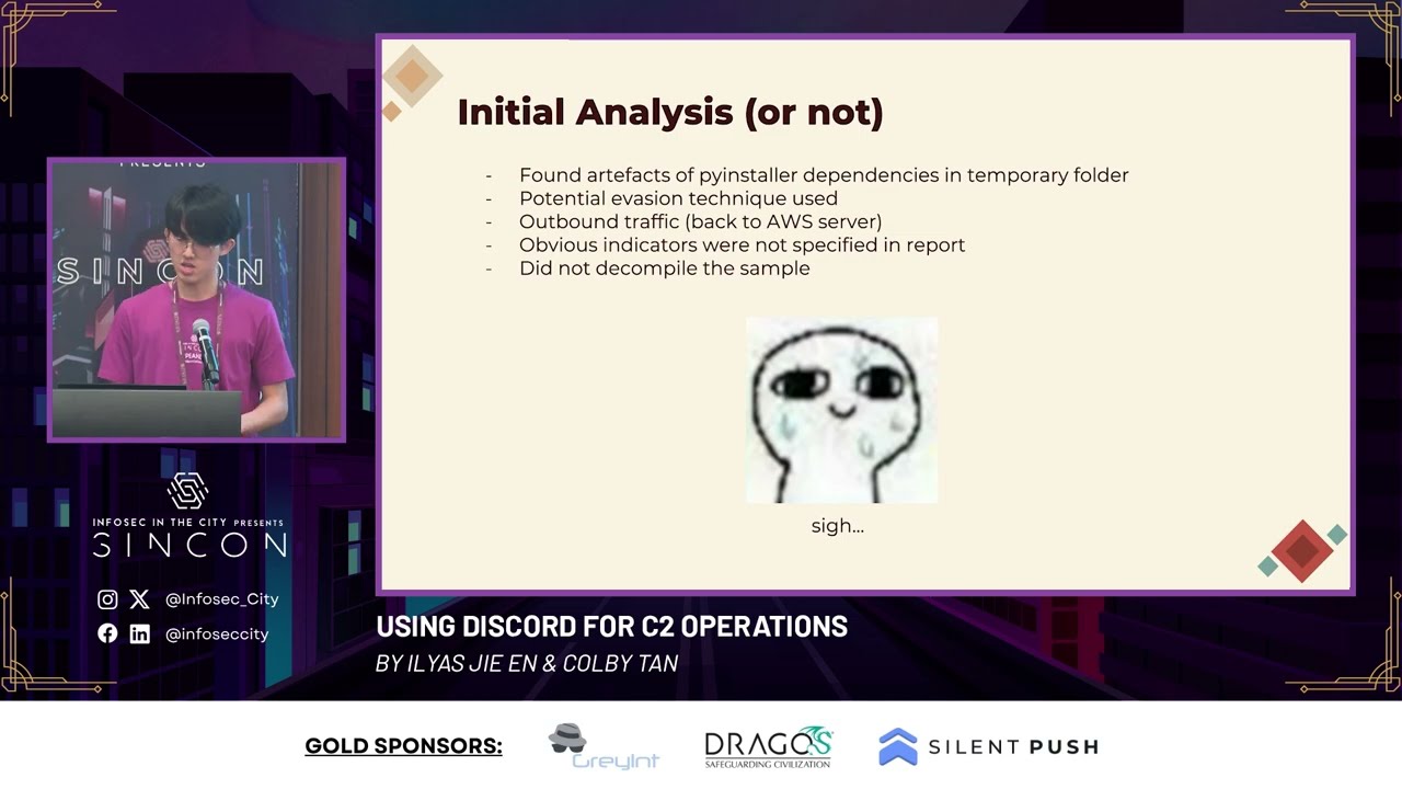 Using Discord For C2 Operations - by Ilyas Jie En & Colby Tan
