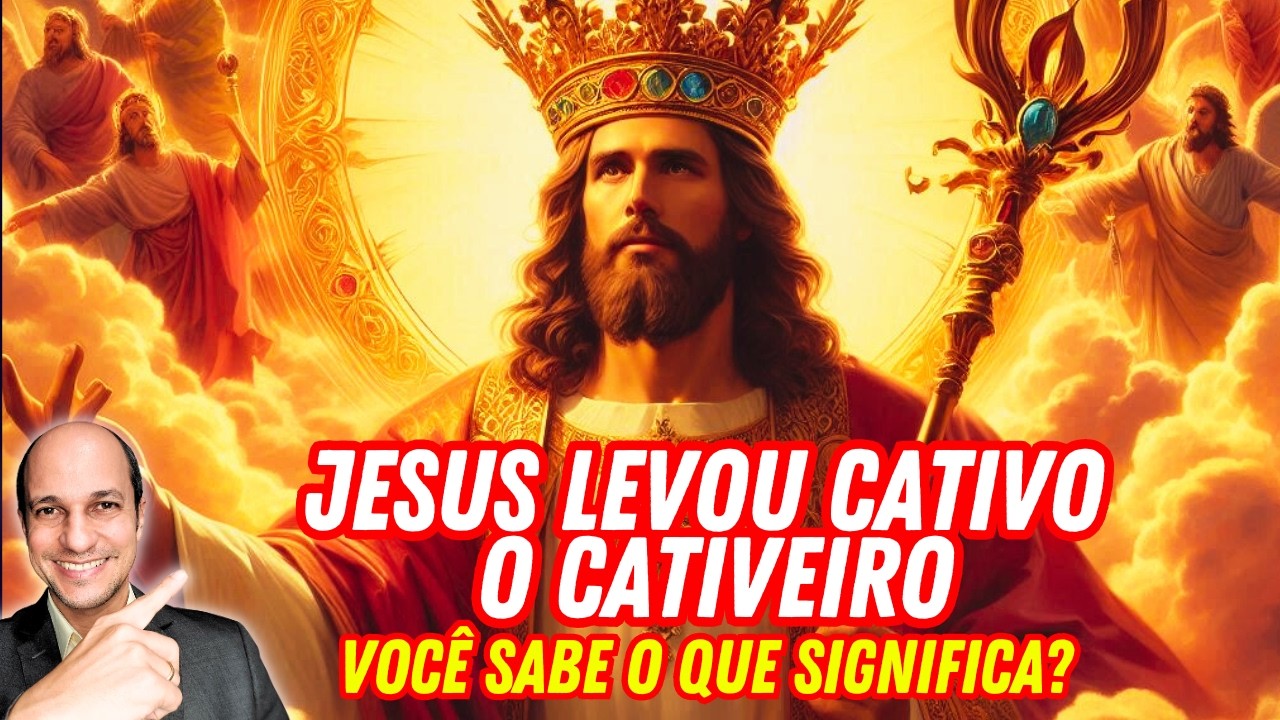 Ele levou cativo o cativeiro e concedeu dons aos homens!