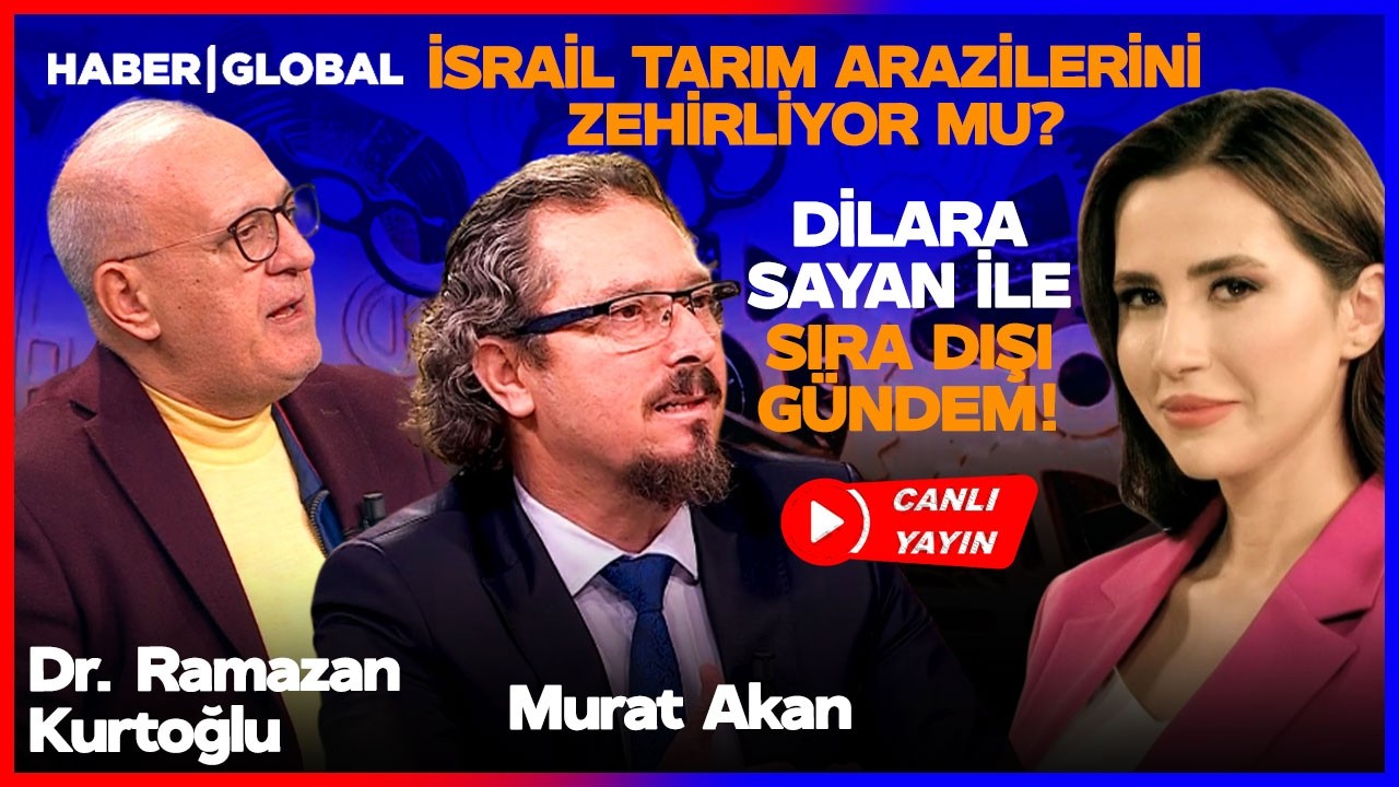 CANLI | İsrail'in Yeni Arz-ı Mevud Planı Tarım Arazilerini Zehirlemek mi? | Sıra Dışı Gündem