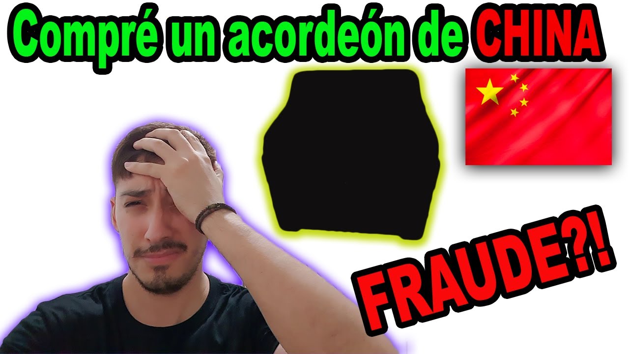 Compré un acordeón de CHINA! Me estafaron???😱Unboxing Acordeón