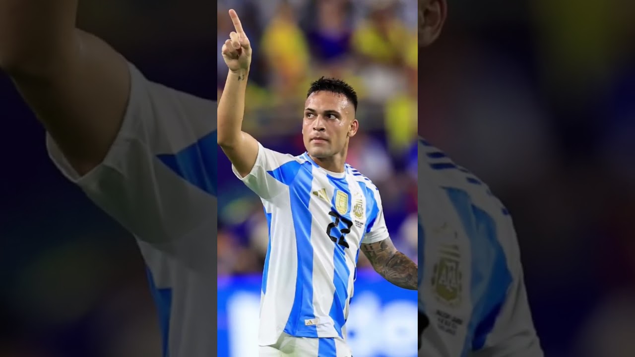 Lautaro Martinez.Argentina."The Hero of the Copa America Final 2024"