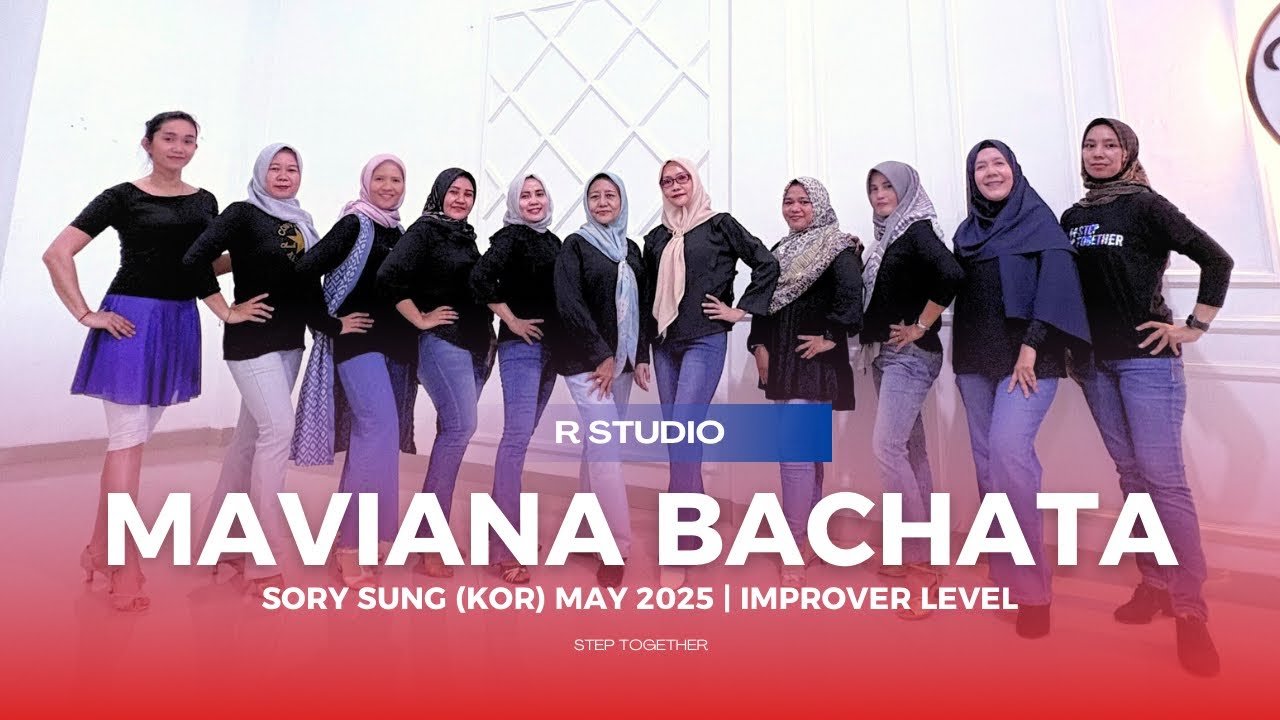 Maviana Bachata • Line Dance • Improver Level • R Studio • ST
