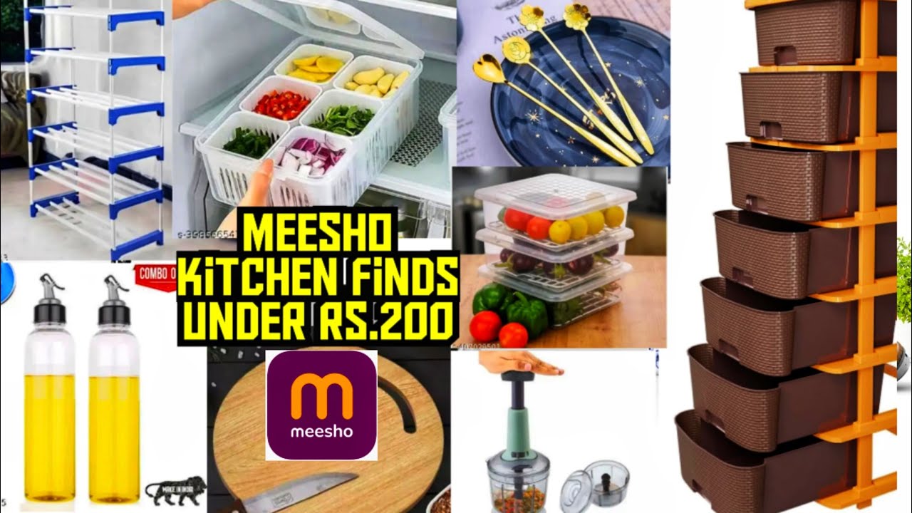 Meesho Kitchen Finds Under Rs.200 | என்னோட New Kitchen Products | My New Kitchen Products | Meesho