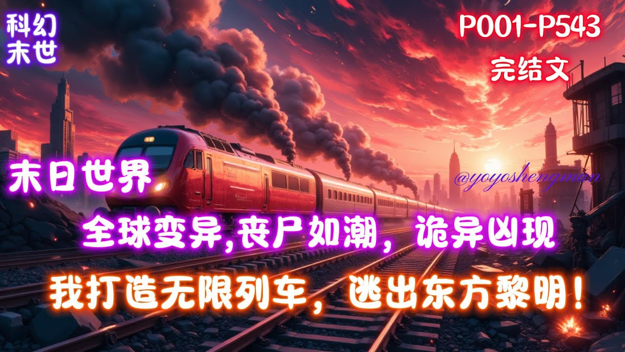 【末日：我打造无限列车】当天灾肆虐，极寒、风暴无尽蔓延&hellip;&hellip;当全球异变，丧尸如潮，诡异凶现&hellip;&hellip;当末日降临，世界各地开始出现直径数百公里的吞噬星渊&hellip;&hellip;