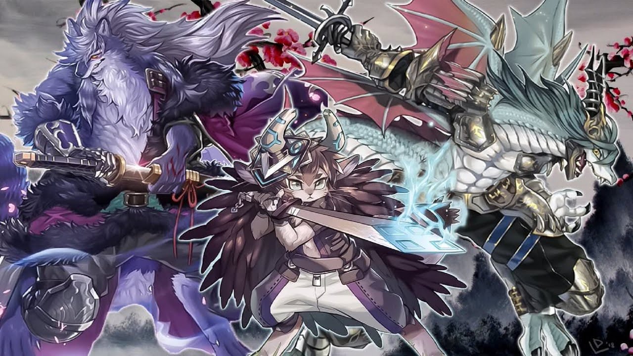 YuGiOh! LOTD Link Evolution - Fur Hire Gameplay