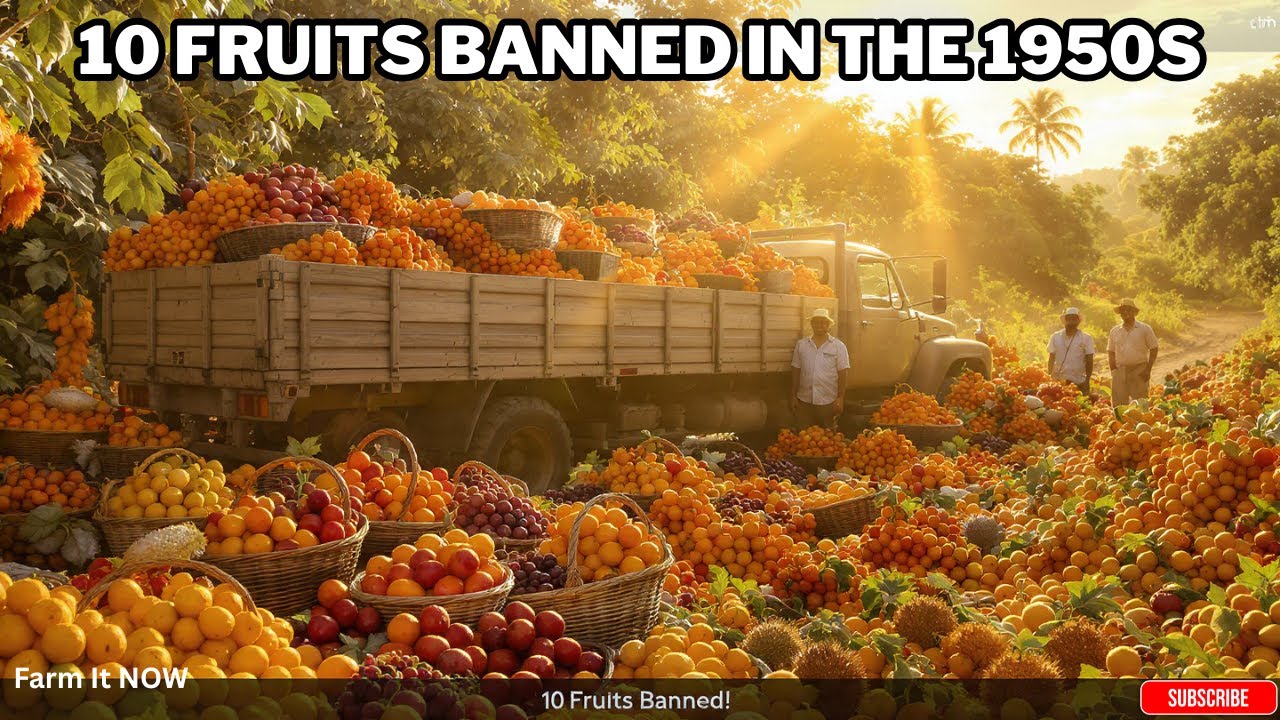 10 Fruits BANNED in the 1950s &mdash; and the Real Reasons Why