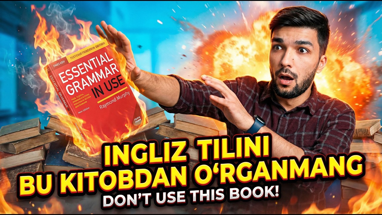 Ingliz Tilini Bu Kitobdan O'rganmang!