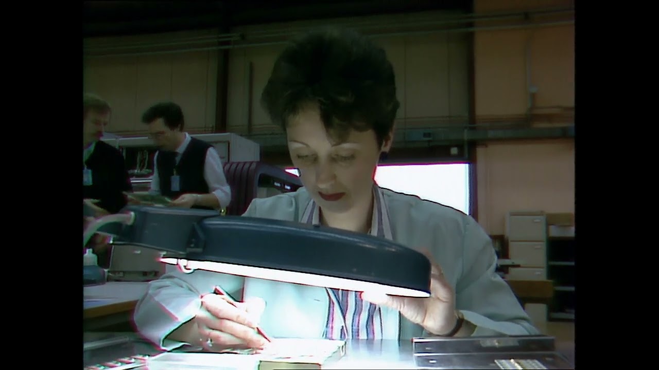 FR3 Rouen 03/87 - Rushes reportage usine TRT (Déville-lès-Rouen)