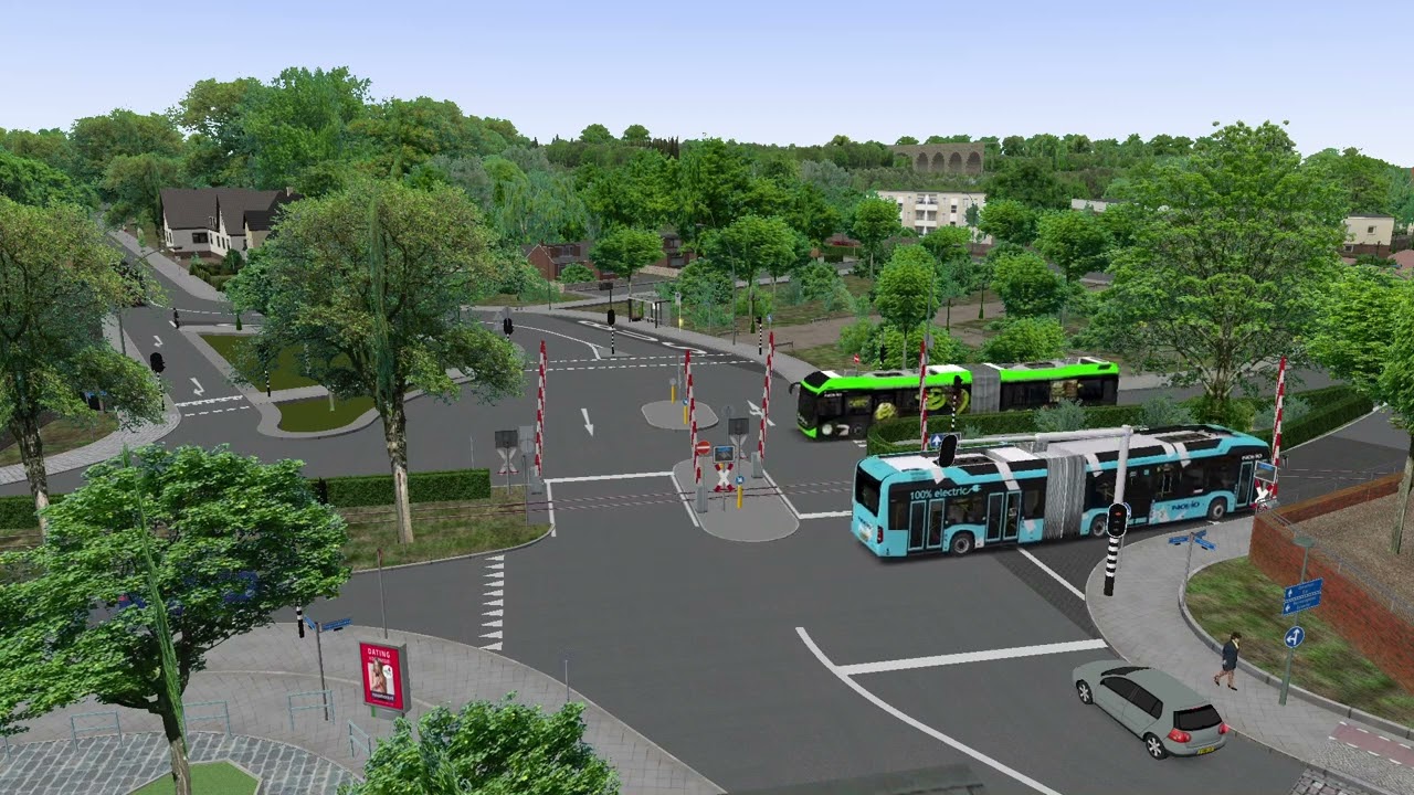 OMSI 2: Project Novio - The heritage tramway and Delsenhof traffic flow