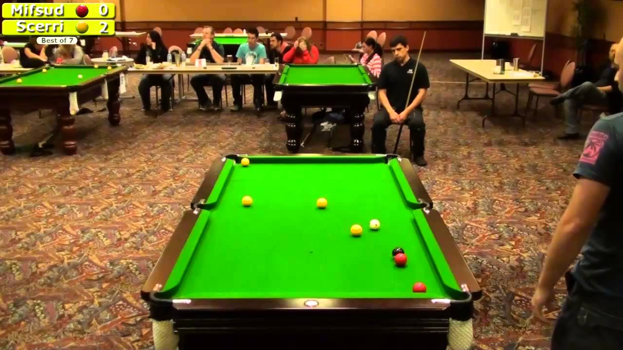 Albury Wodonga 8 Ball 2010 semi Steve Mifsud v Michael Scerri