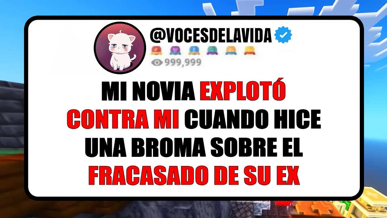 Mi novia EXPLOTO CONTRA MI cuando HICE UNA BROMA sobre el FRACASADO DE SU EX