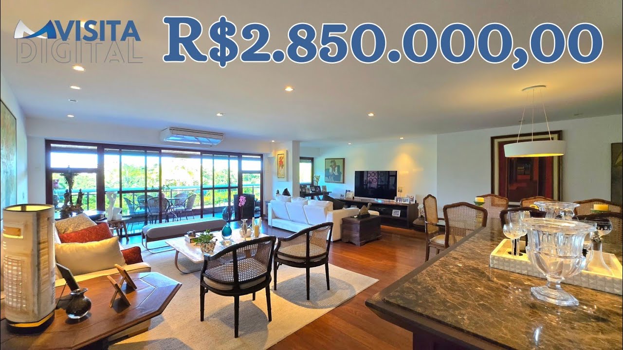 Espetacular apartamento de alto padrão na Barra da Tijuca - RICARDO MARTINS CORRETOR RJ