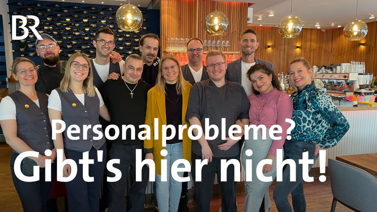 Personalmangel? Teamprobleme? Nicht beim Ammersee-Wirt 