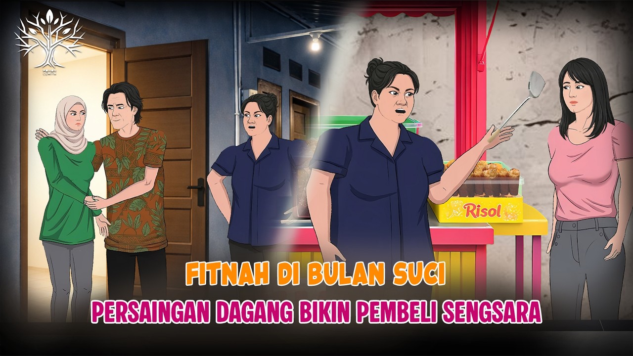 Fitnah di Bulan Suci - Demi Untung Besar, Pembeli Jadi Korban (Spesial Ramadhan) | #Animasiazab