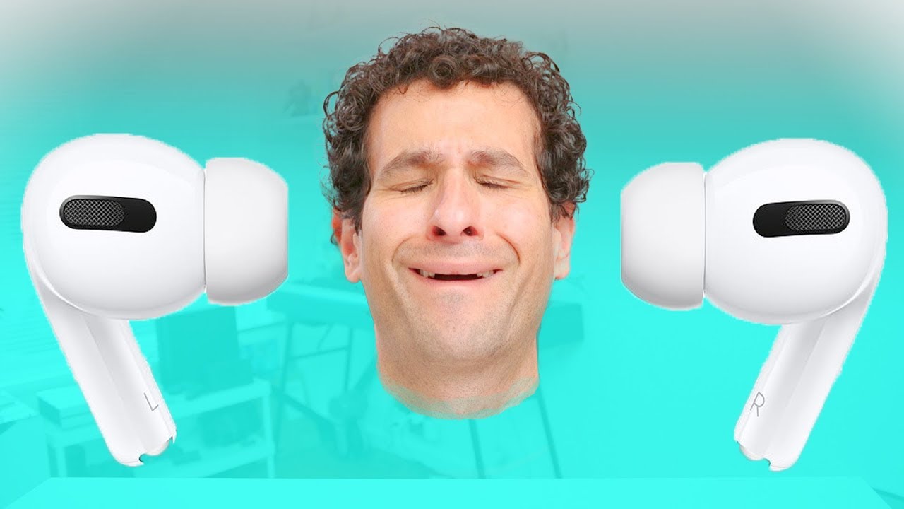 AirPods Pro — EVEN BETTER than I hoped! (unboxing, first impressions, sound test REACTION)