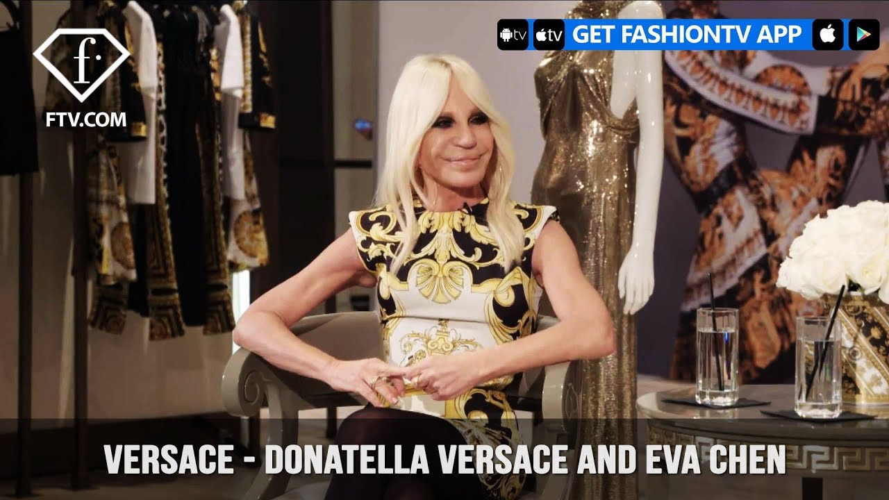 Donatella Versace and Eva Chen Discuss Instagram and The Future | FashionTV | FTV