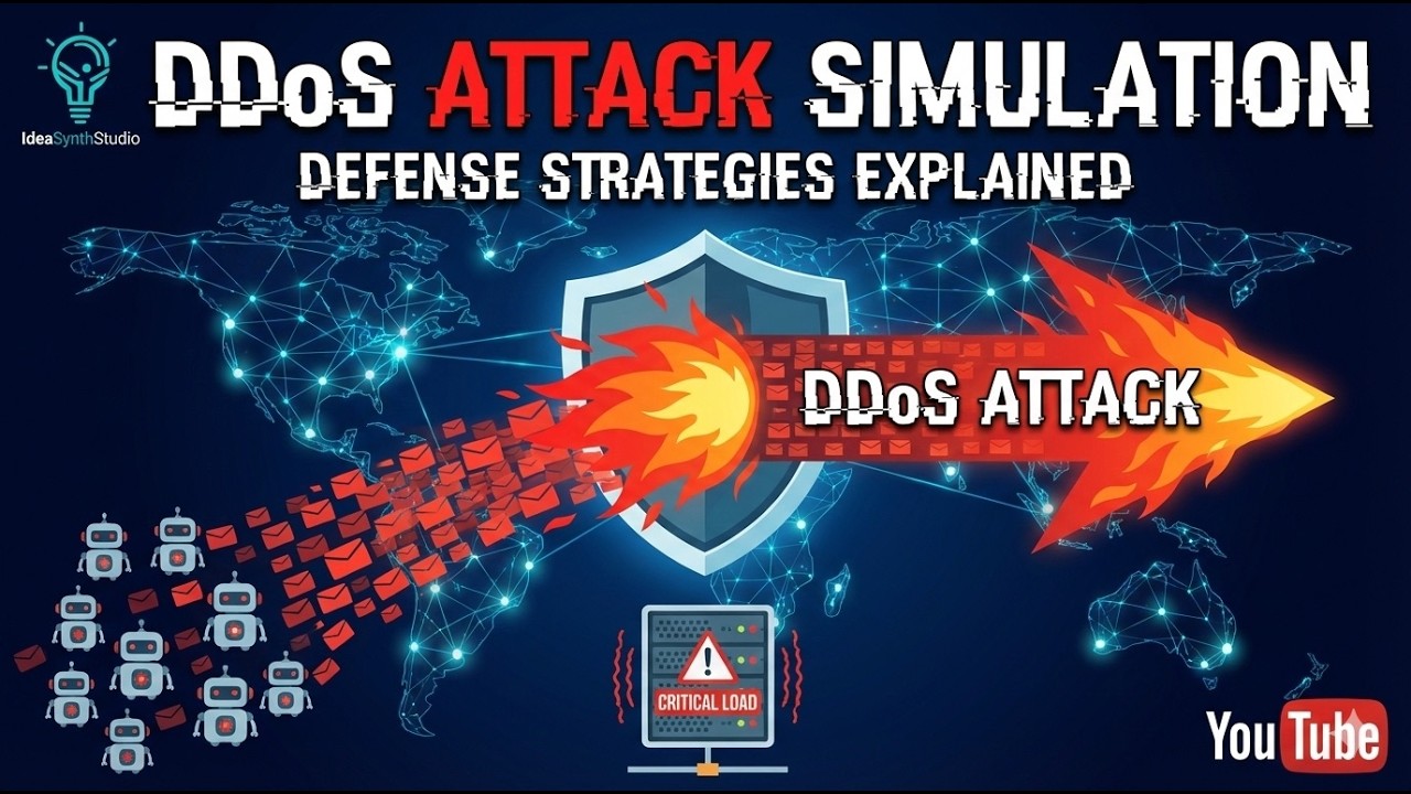DDoS Attack Simulation, How does it happen?