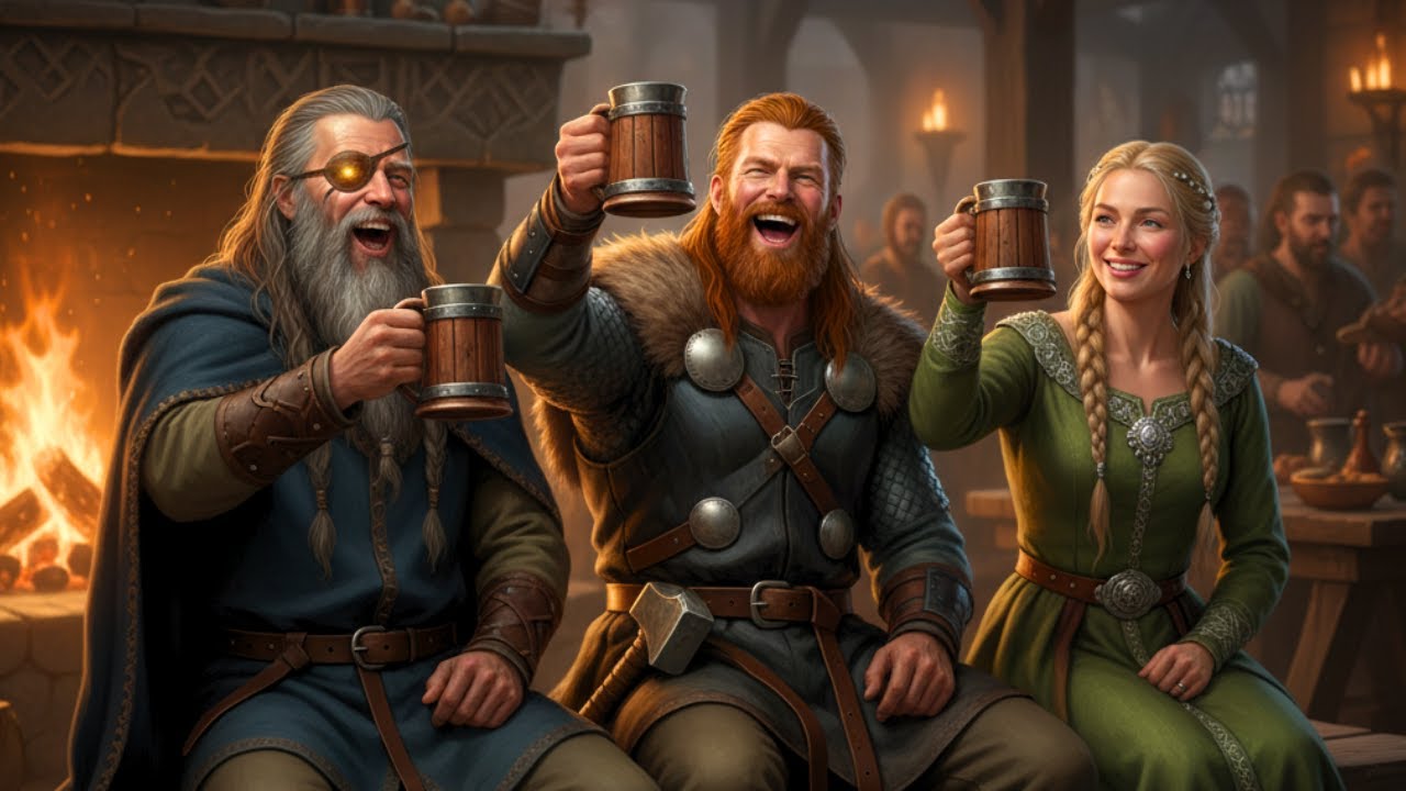 Drink with the Norse Gods🍻 Epic Viking Drinking Songs