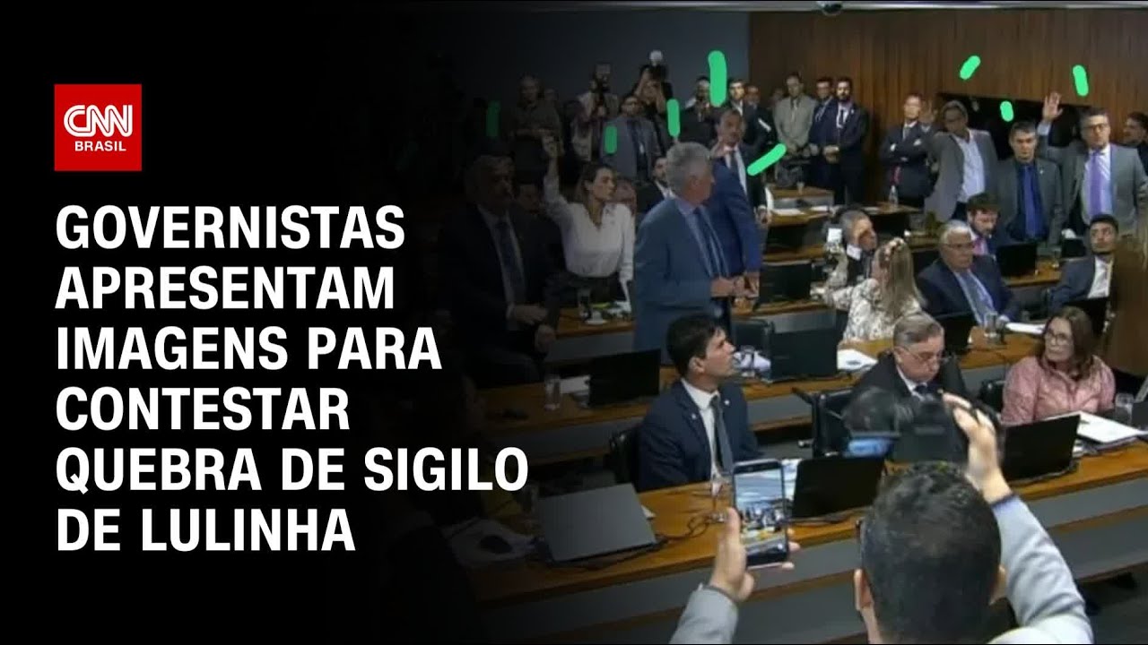 CPMI do INSS: Governistas apresentam imagens para contestar quebra de sigilo de Lulinha | PRIME TIME