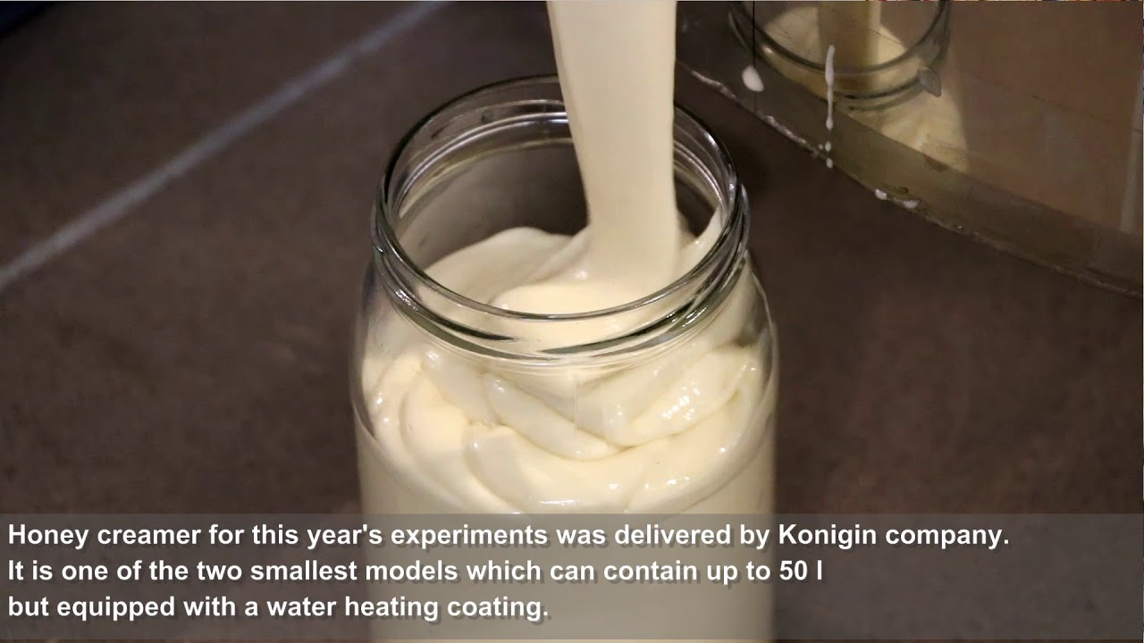 Kremowanie miodu