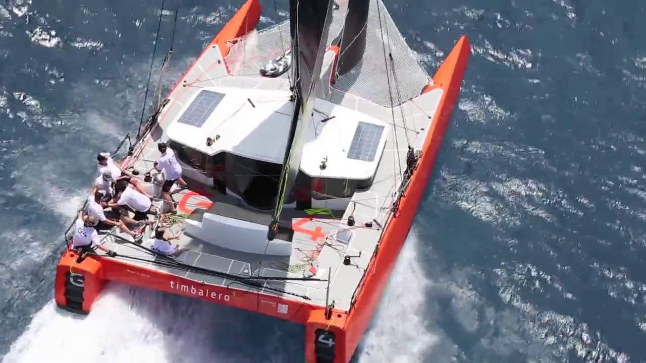 DNA Performance Sailing G4 catamaran foiling sailboat sea trialling the first G4 in St Maarten compo