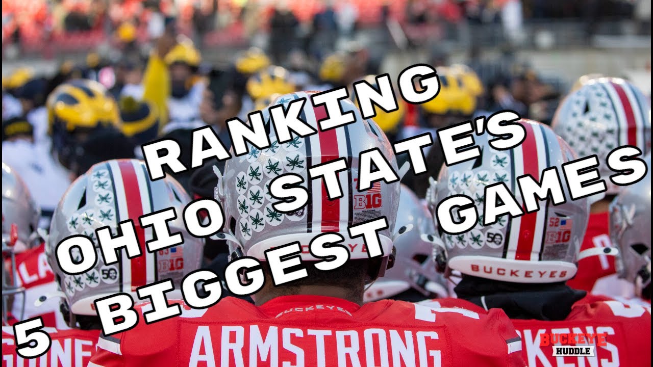 The 5 Biggest Games On The 2025 Ohio State Football Schedule
