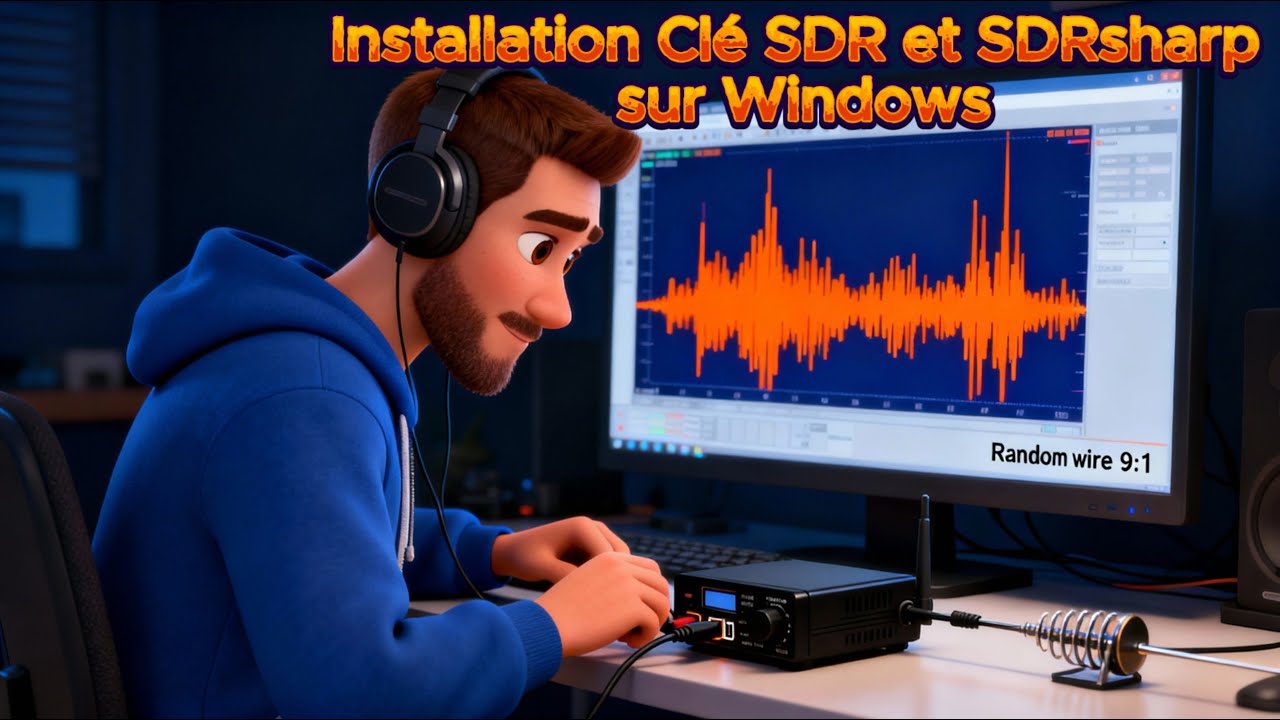Installer et configurer la cl&eacute; SDR  Smart V5 sur Windows et SDRsharp | Guide complet pour d&eacute;butants!