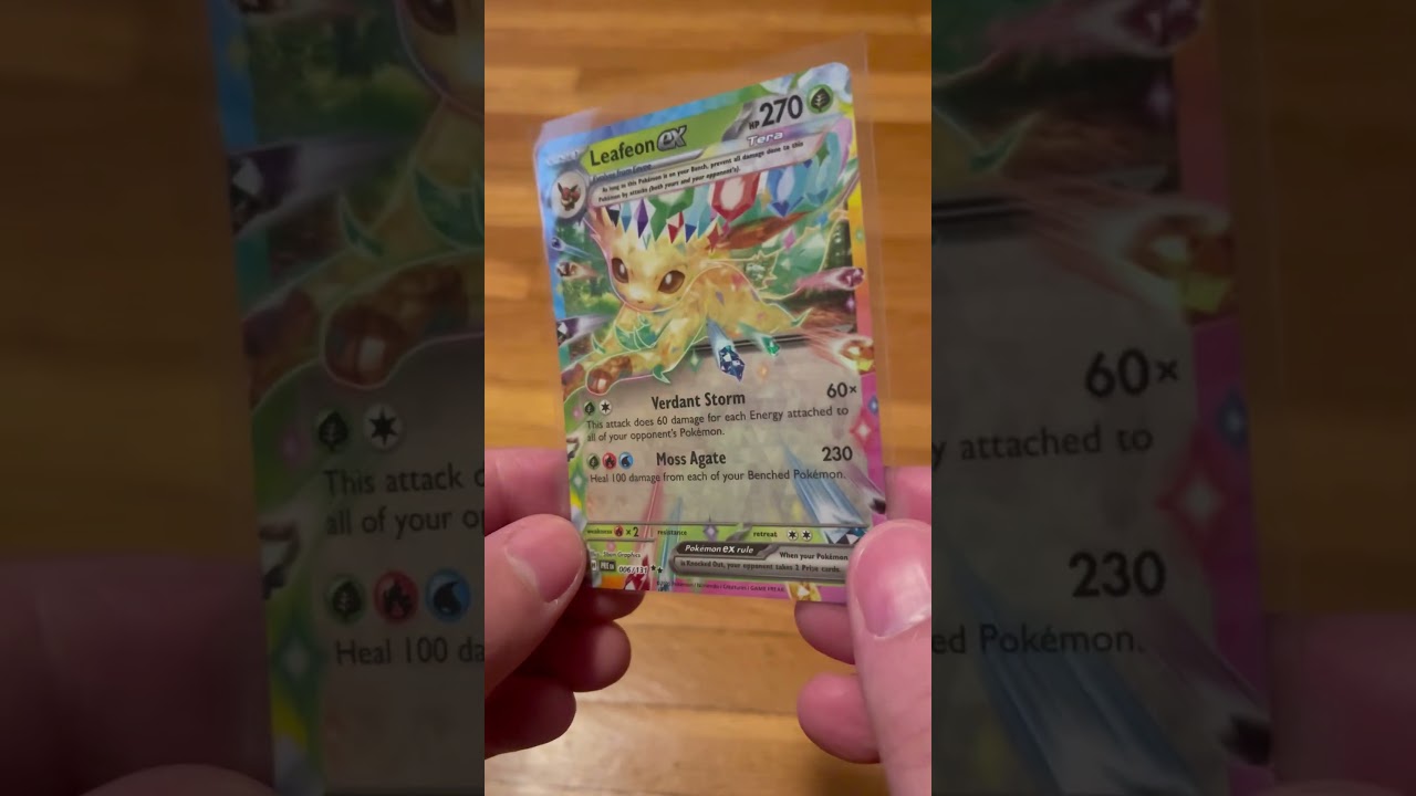 Leafeon EX Pokemon Cards!