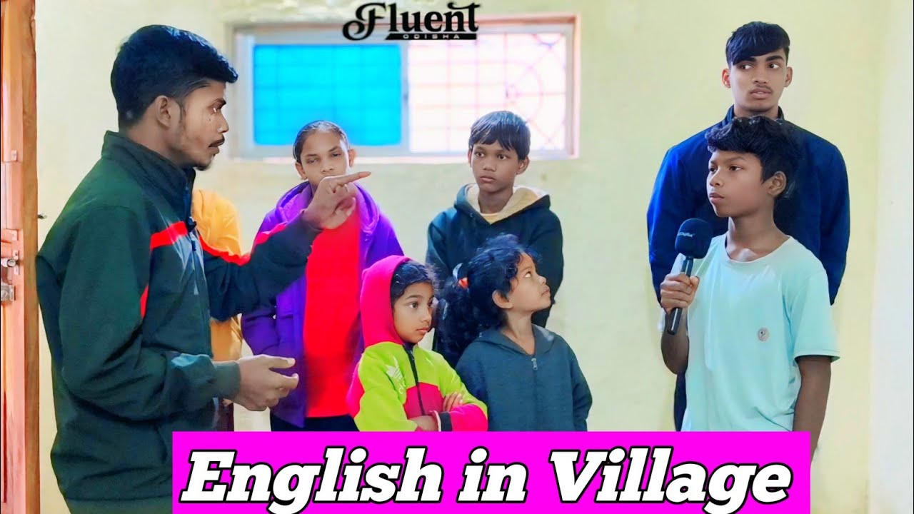 Rural English Challenge ✅| Can they speak in english? Fluent Odisha 