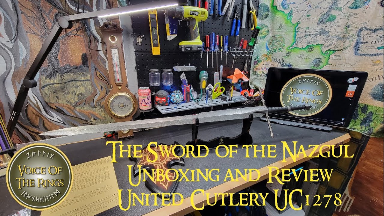 The Sword of the Nazgul Unboxing and Review United Cutlery UC1278 | A LOTR Collection.
