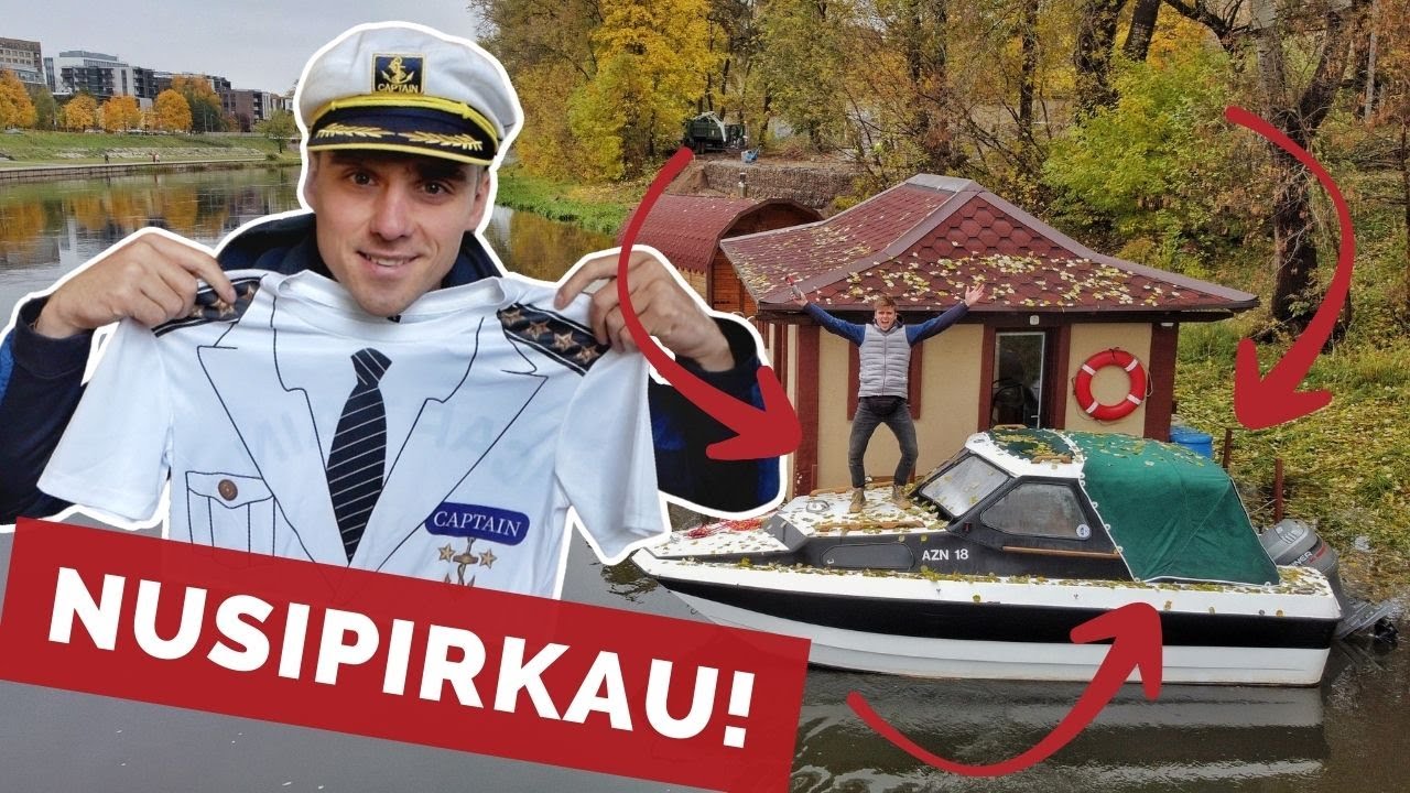 NUSIPIRKAU KATERĮ! | NAMELIUI ANT VANDENS DABAR REIKIA IR GARAŽO!
